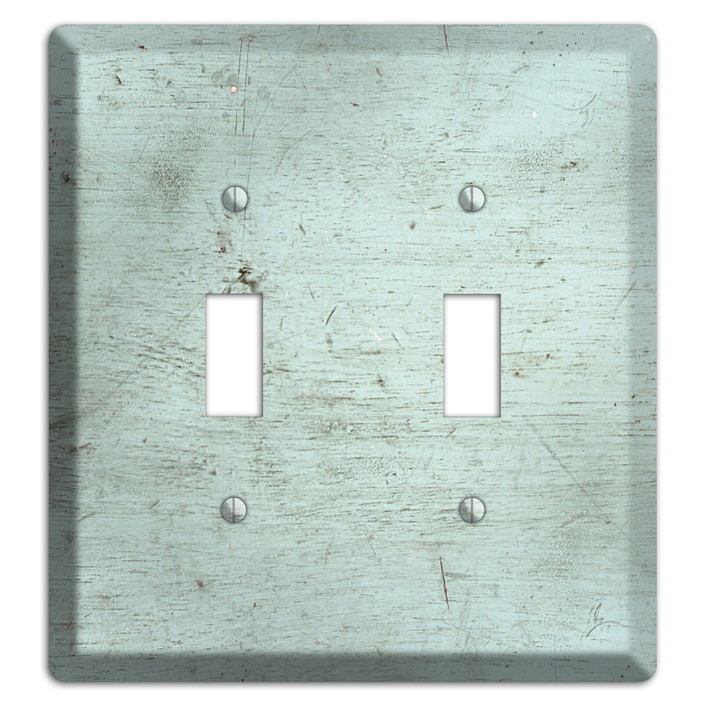 Weathered Teal Deck 2 Toggle Wallplate
