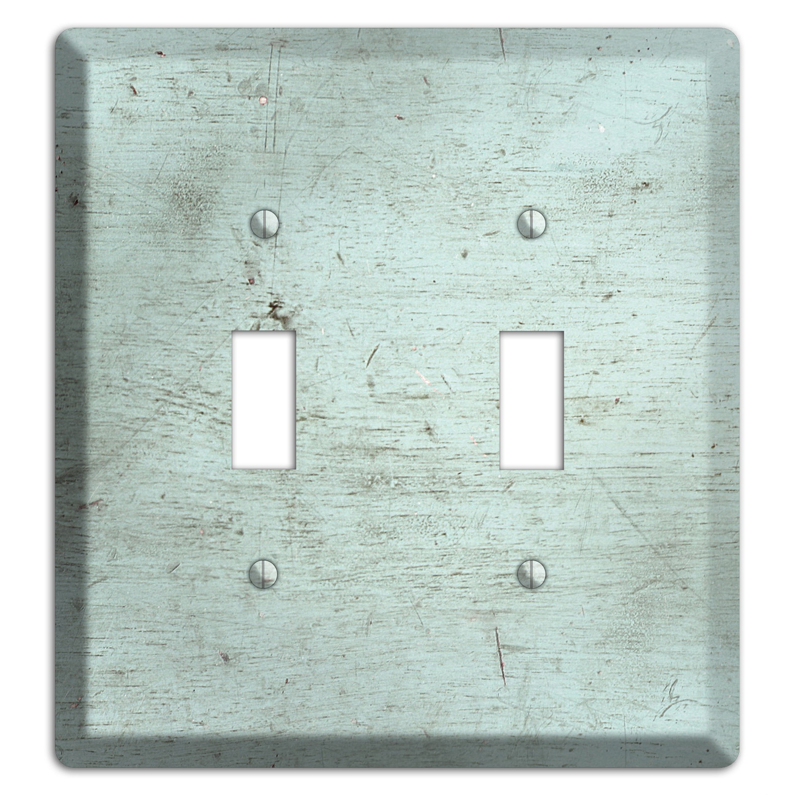 Weathered Teal Deck 2 Toggle Wallplate