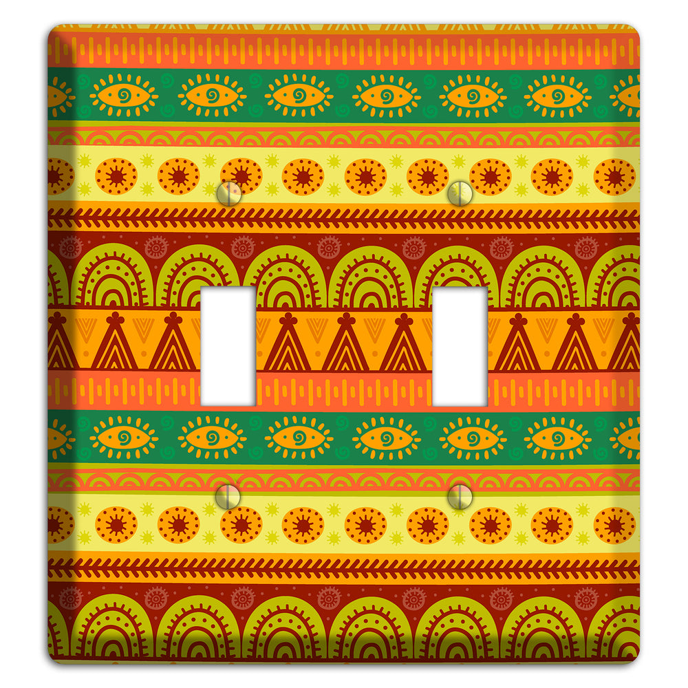 Ethnic Harmony 2 Toggle Wallplate