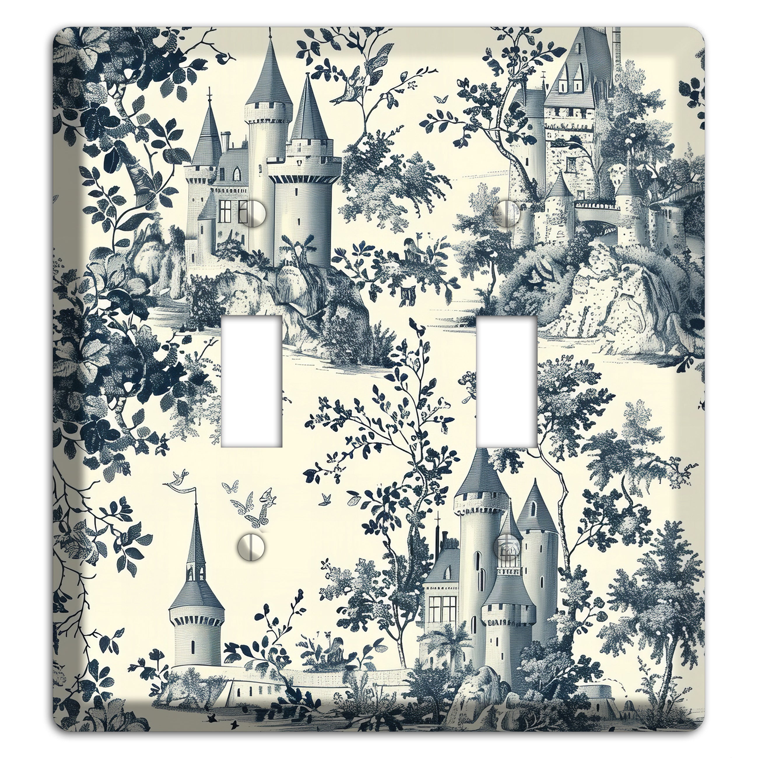 Castle & Crown 2 Toggle Wallplate