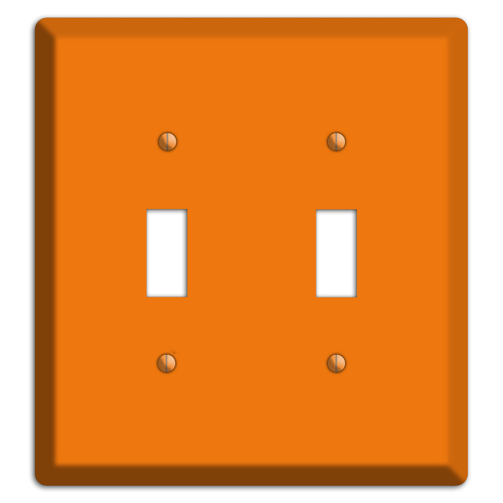 Baxter Pumpkin 2 Toggle Wallplate