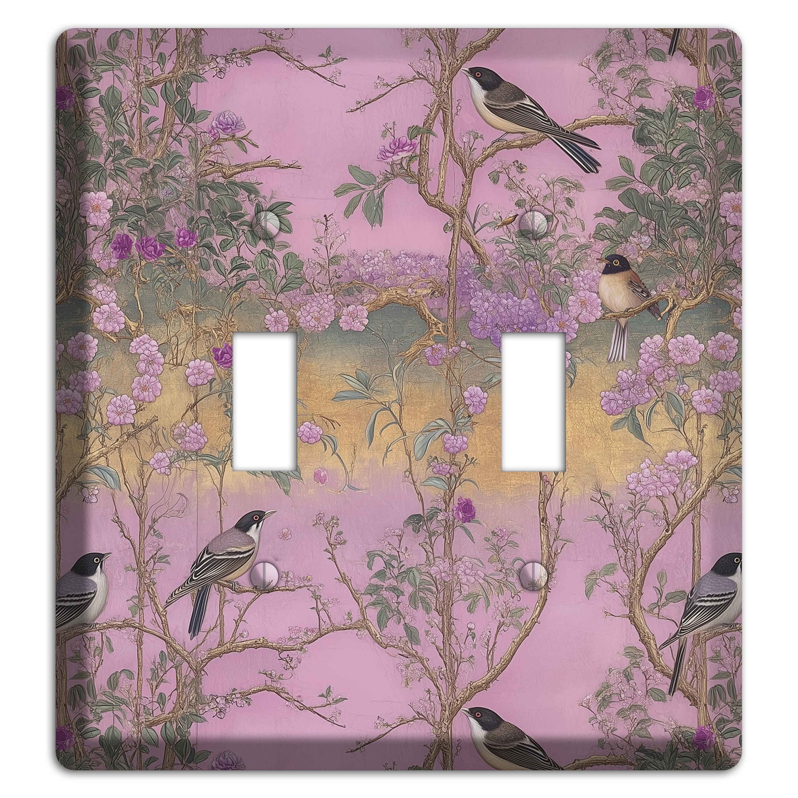 Songbird Twilight Garden 2 Toggle Wallplate