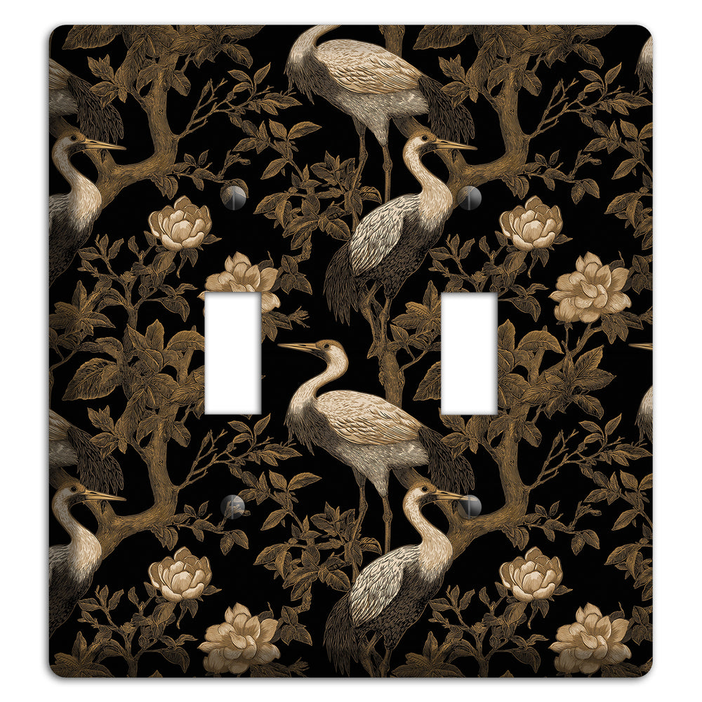 Obsidian Heron Dusk 2 Toggle Wallplate