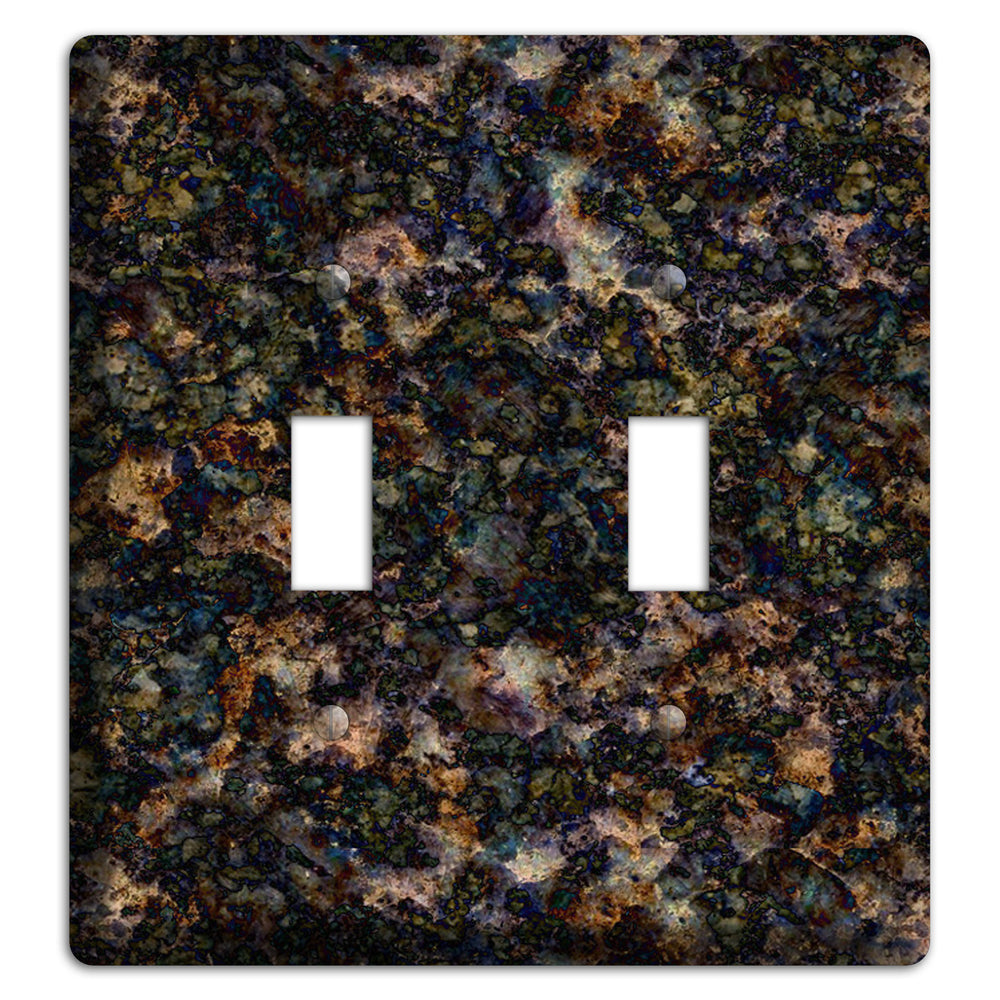 Volga Blue Granite 2 Toggle Wallplate