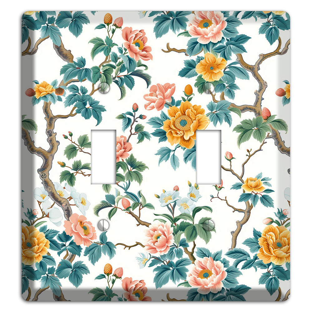 Blossom & Bough 2 Toggle Wallplate