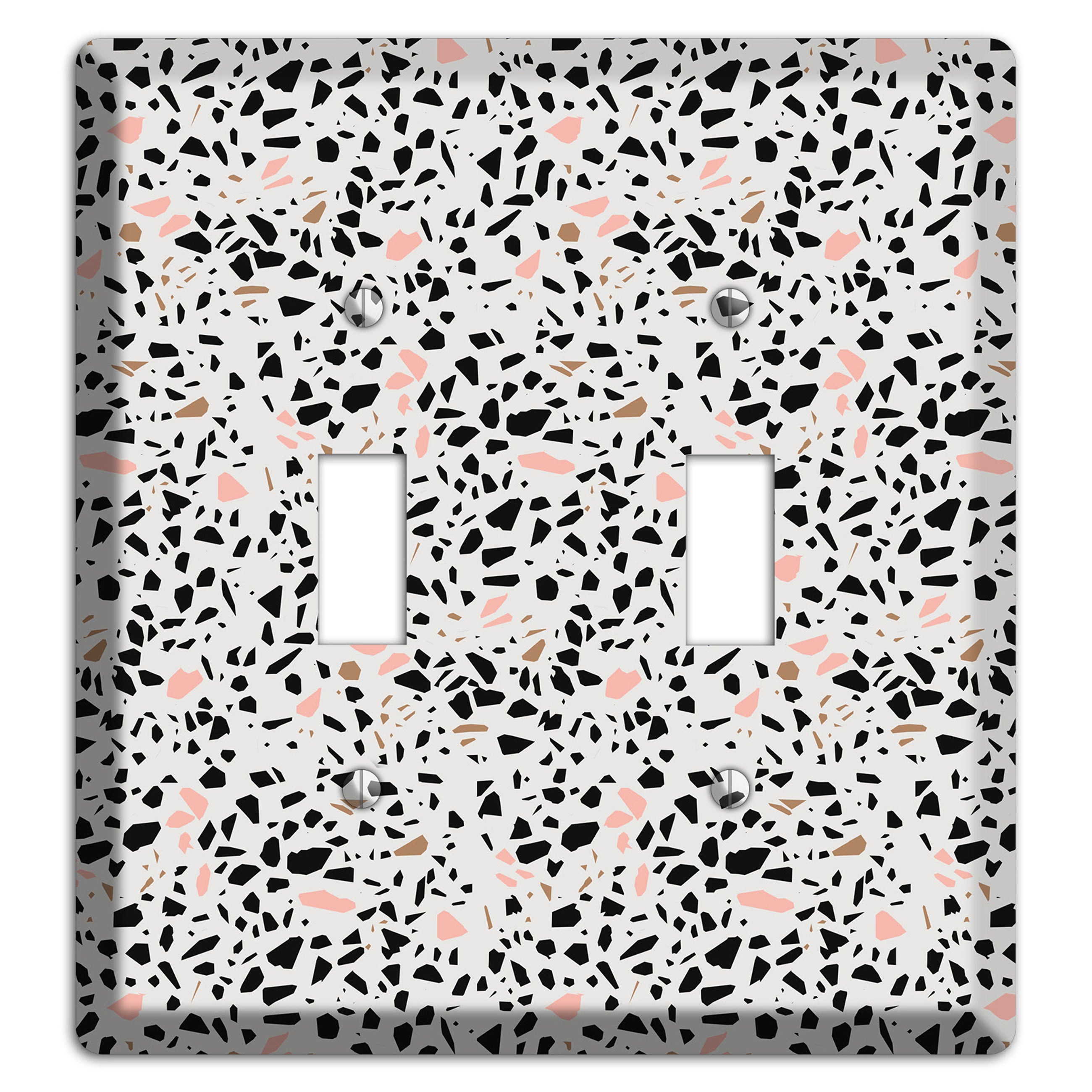 Monochrome Mix 2 Toggle Wallplate