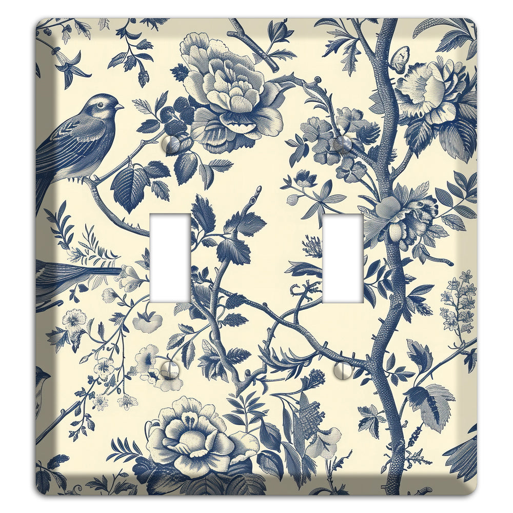 Garden Reverie 2 Toggle Wallplate