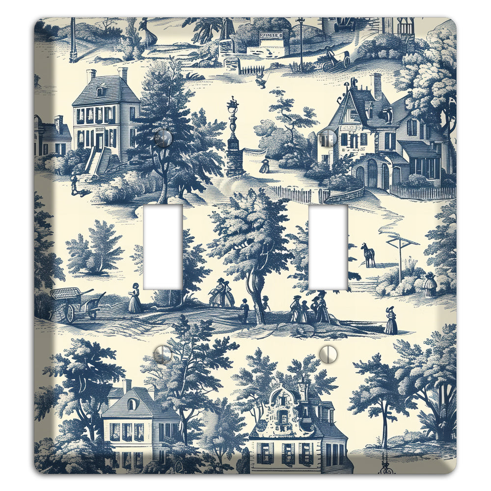 Village & Volley 2 Toggle Wallplate