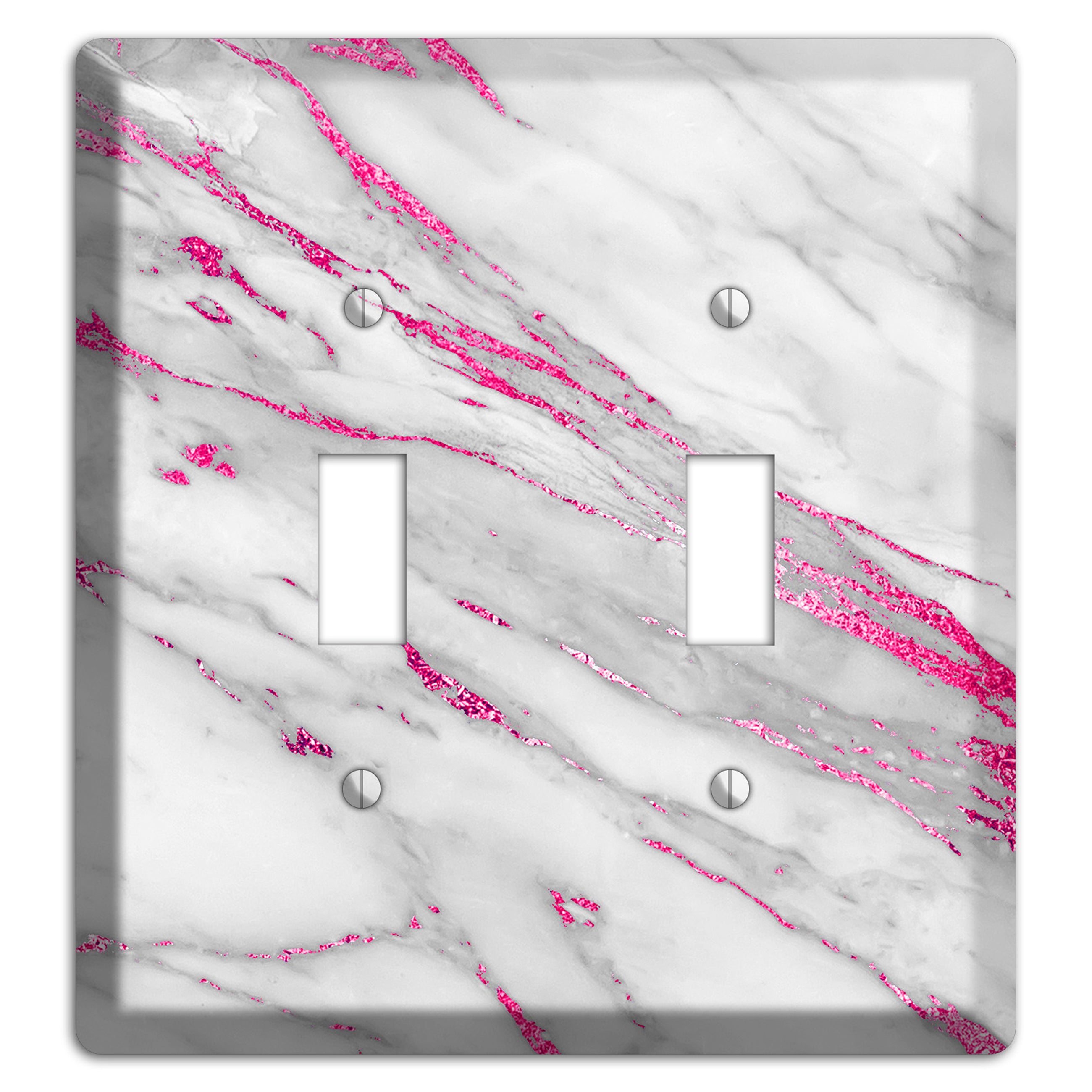 Can Can Marble 2 Toggle Wallplate