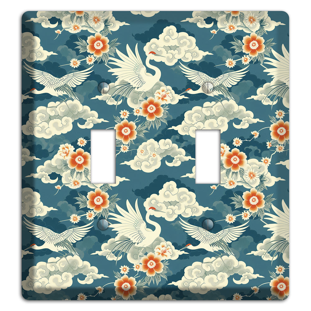 Teal Crane Ascendant 2 Toggle Wallplate
