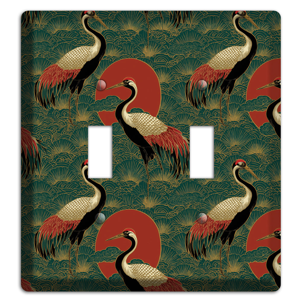 Jade Sun Sentinels 2 Toggle Wallplate