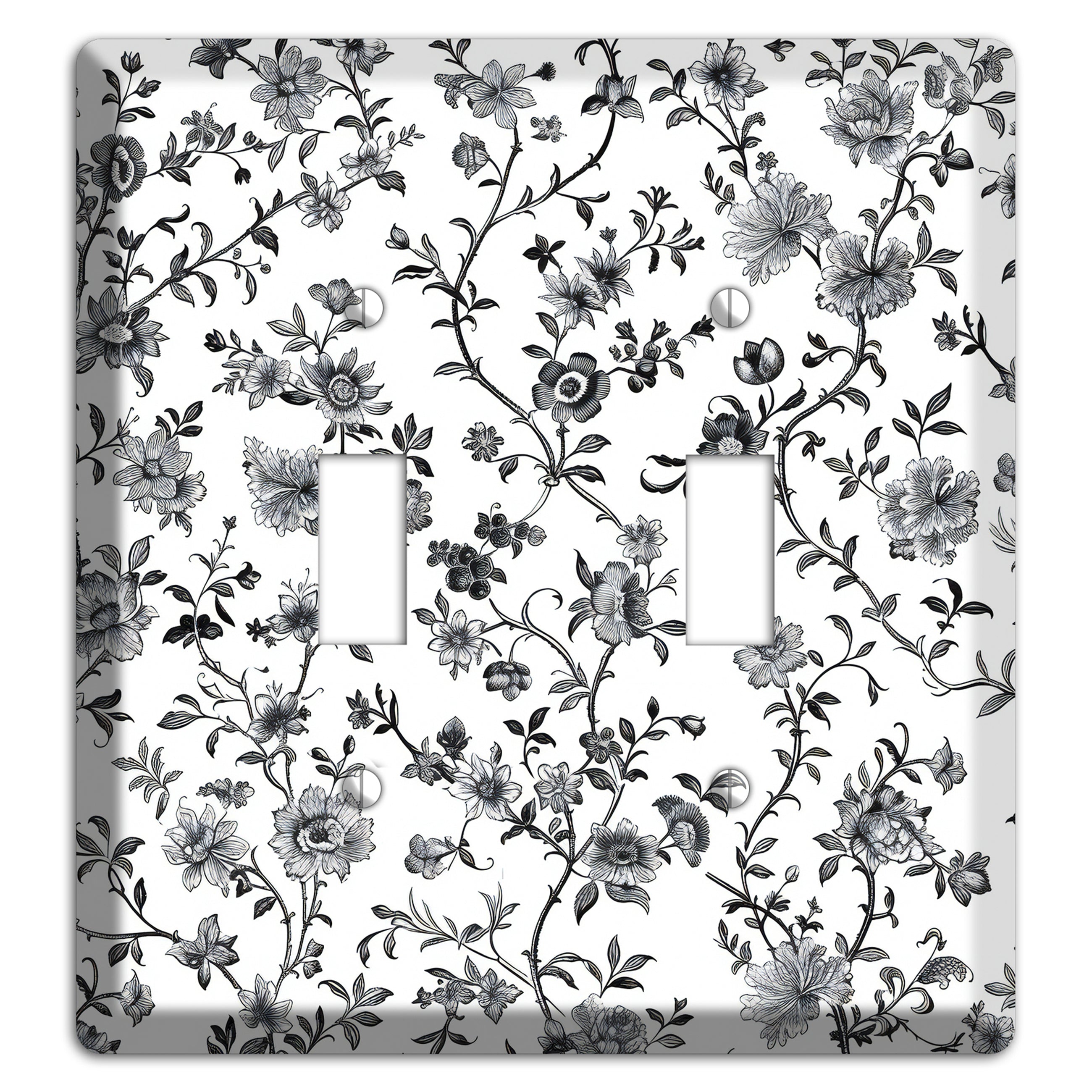 Ink & Ivory Thicket 2 Toggle Wallplate