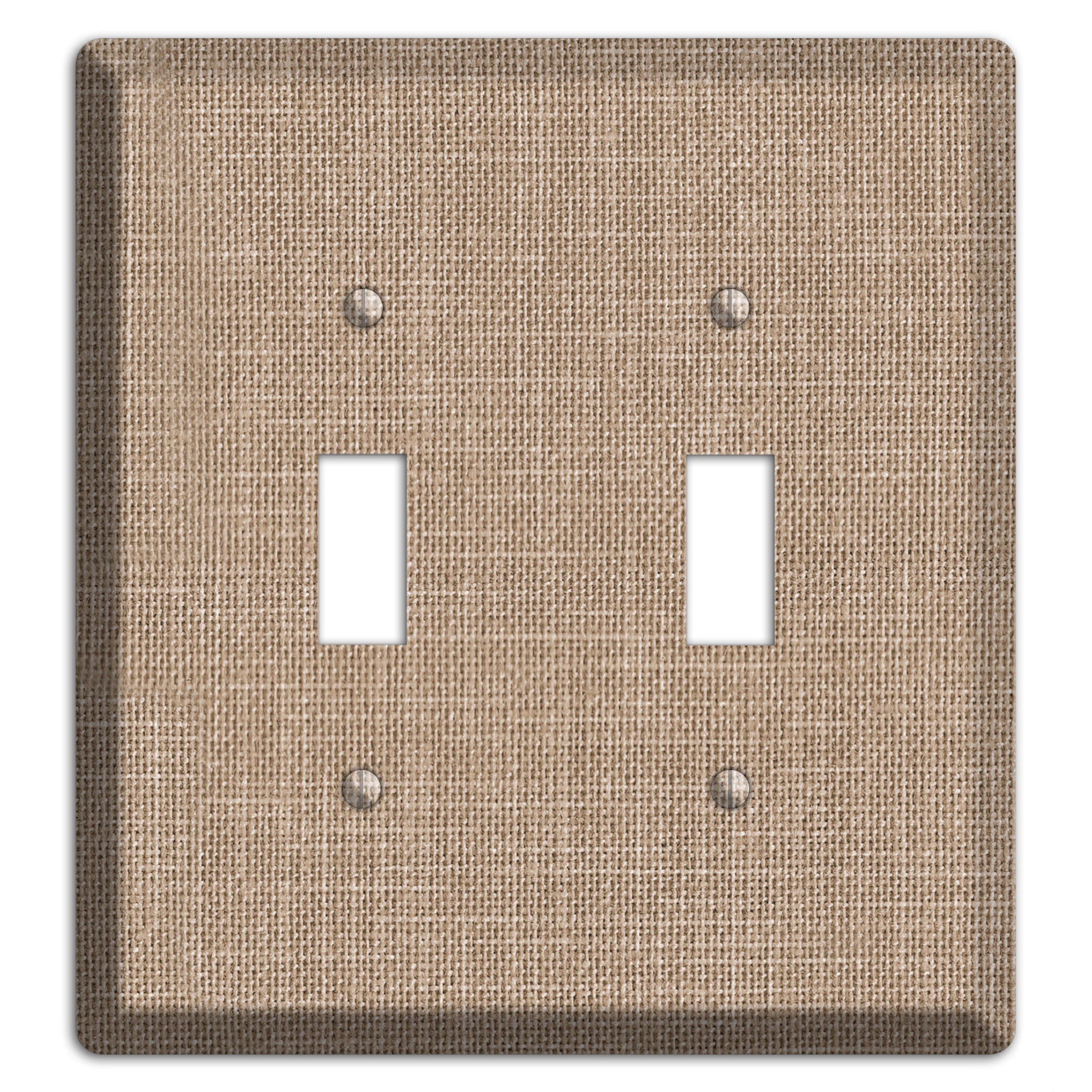 Linen Shore 2 Toggle Wallplate