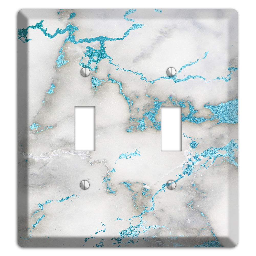 Gumbo Marble 2 Toggle Wallplate