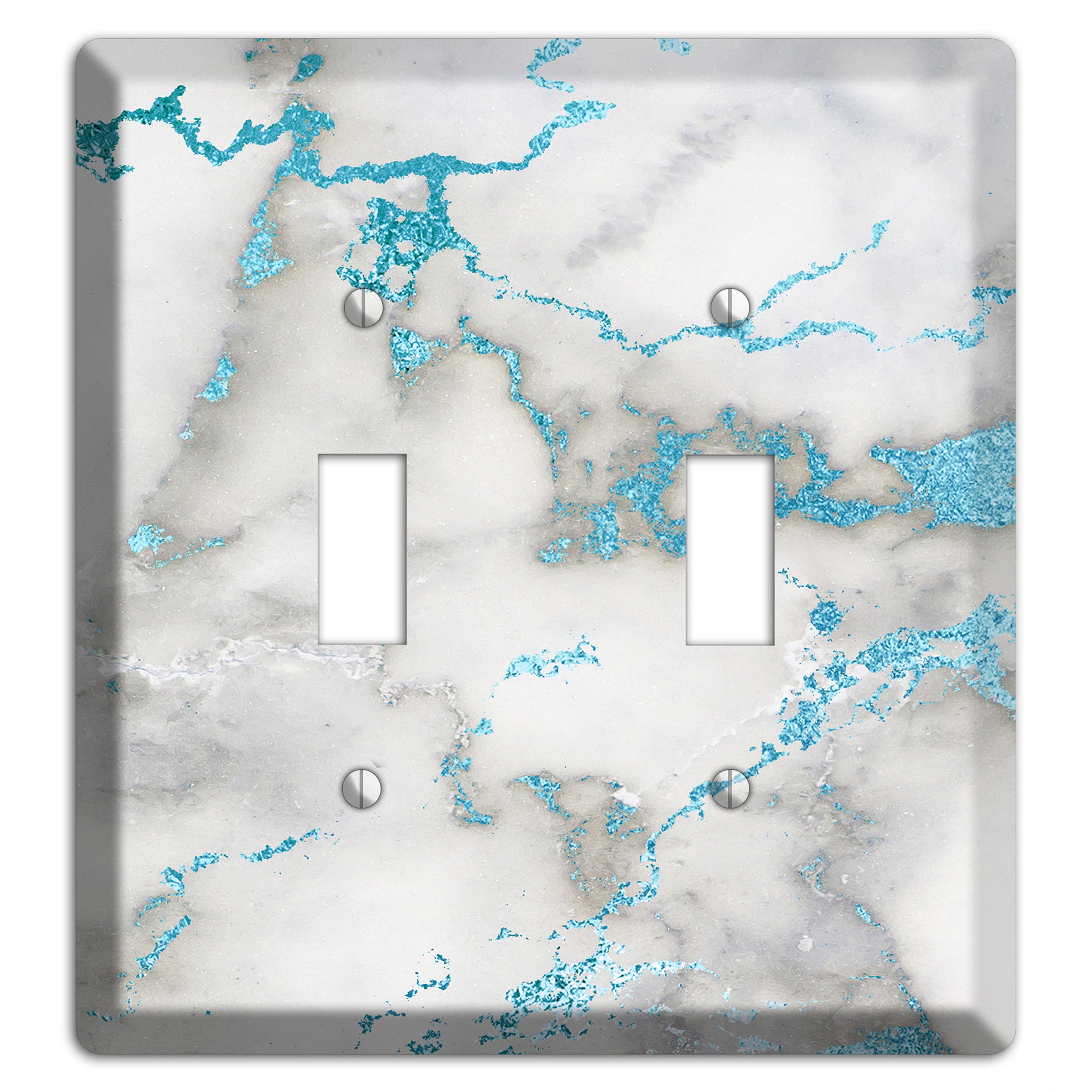 Gumbo Marble 2 Toggle Wallplate