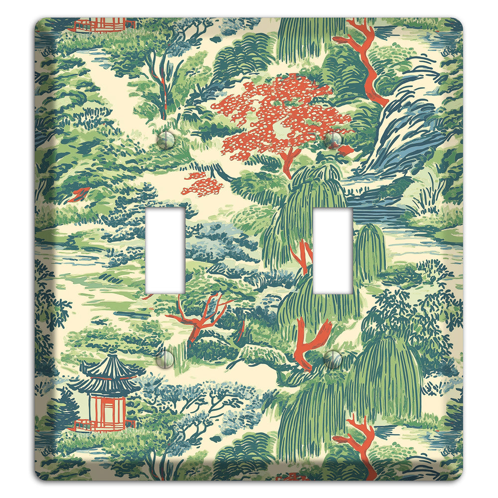 Pavilion & Willow 2 Toggle Wallplate