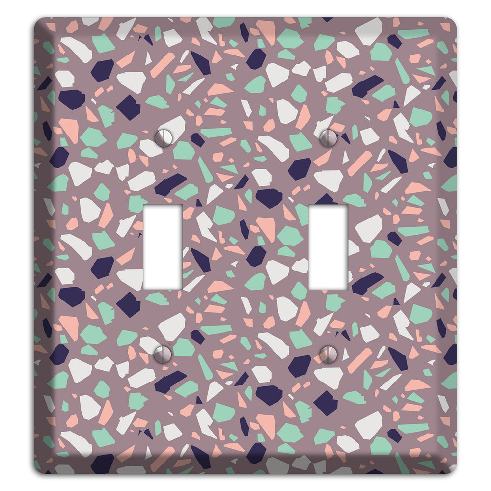 Lavender Shard 2 Toggle Wallplate
