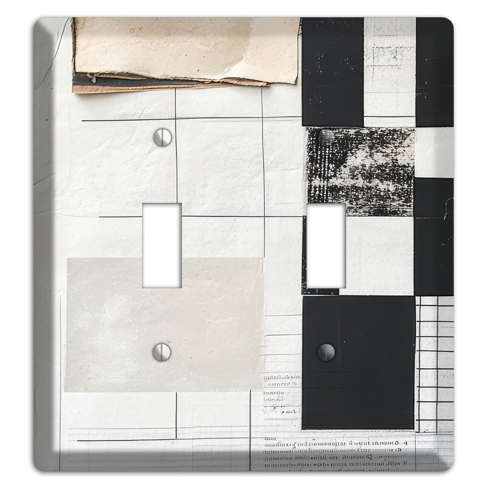 Torn Ledger Fragments 2 Toggle Wallplate