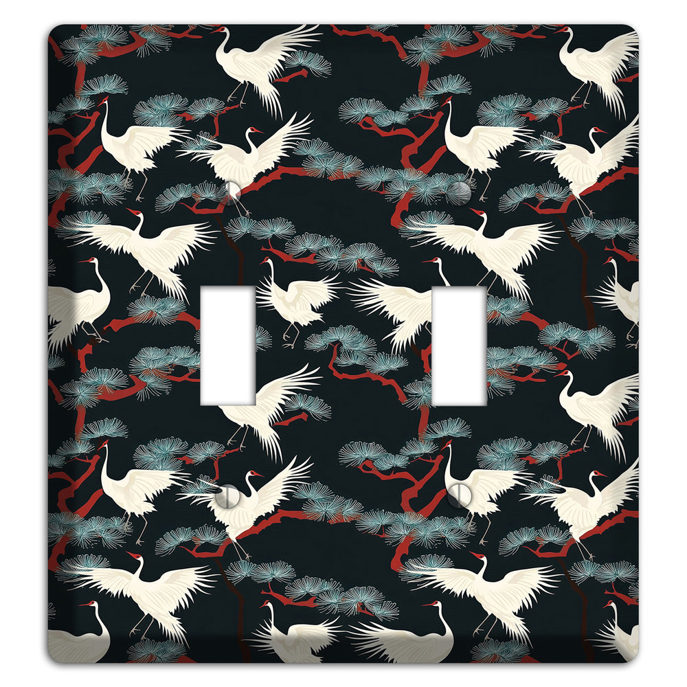 Obsidian Pine Vigil 2 Toggle Wallplate