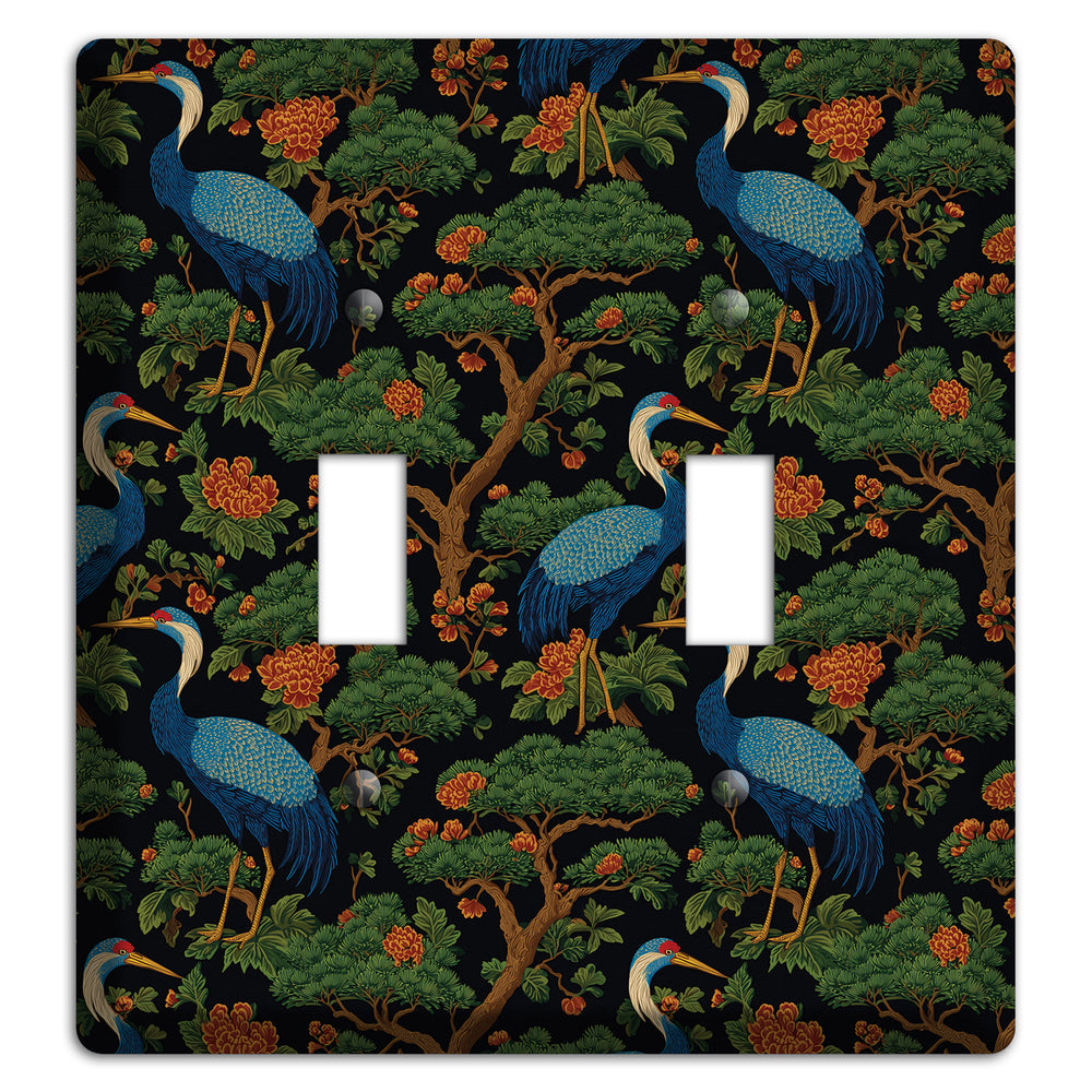 Cobalt Pine Vigil 2 Toggle Wallplate