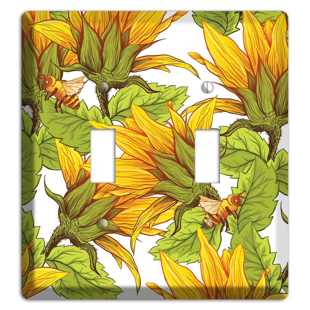 Pollen & Wings 2 Toggle Wallplate