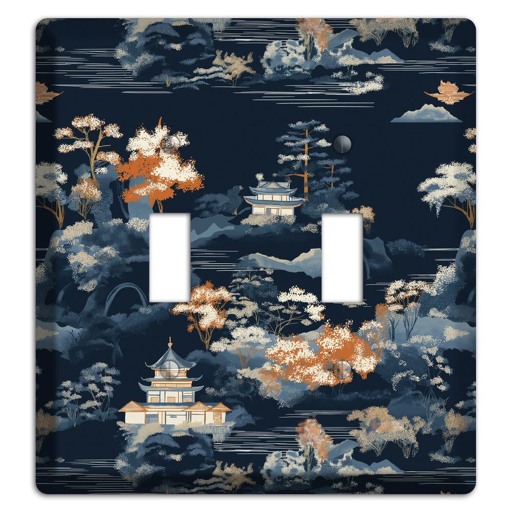 Jade Lantern Dusk 2 Toggle Wallplate