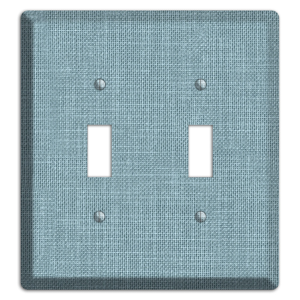 Linen Sky 2 Toggle Wallplate