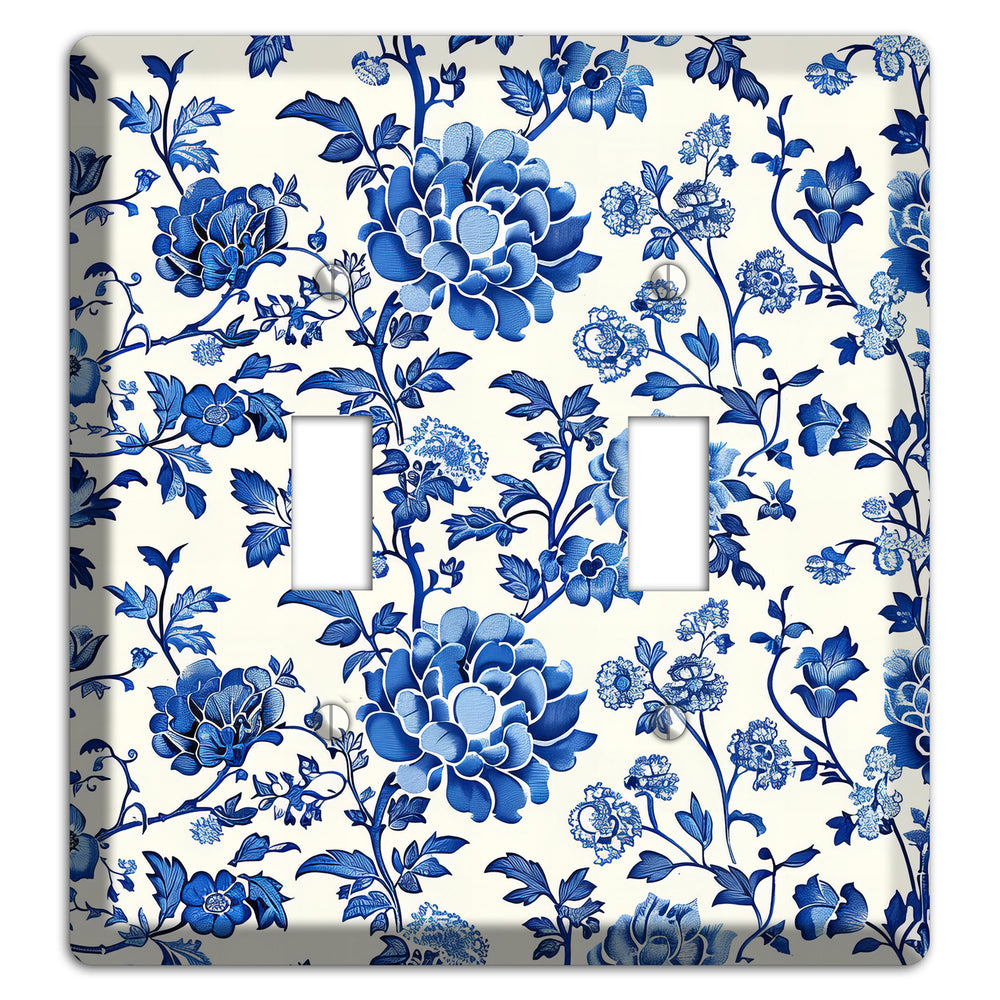 Porcelain Garden Reverie 2 Toggle Wallplate