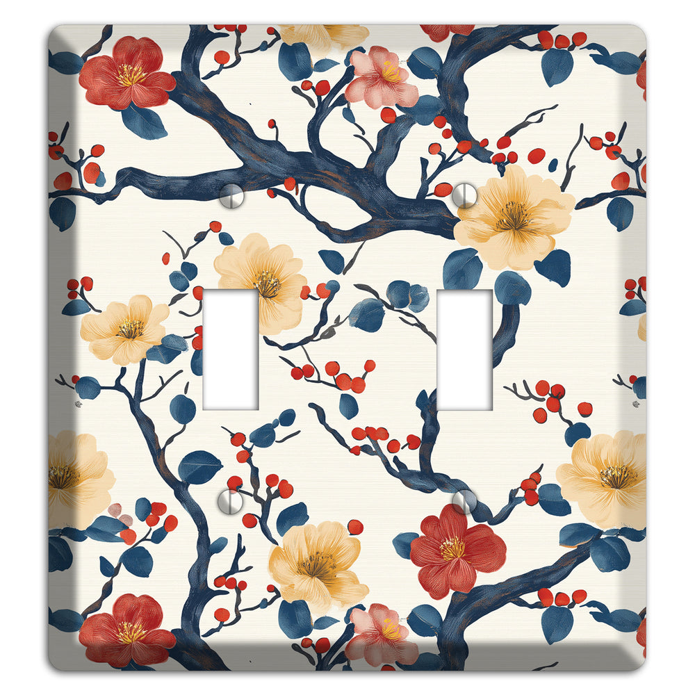 Berry Branch Reverie 2 Toggle Wallplate