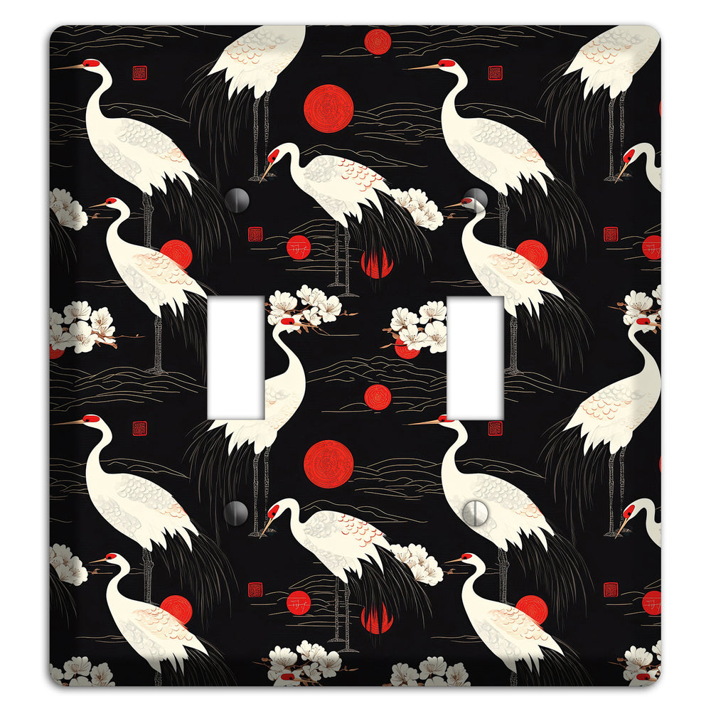 Obsidian Sun Vigil 2 Toggle Wallplate