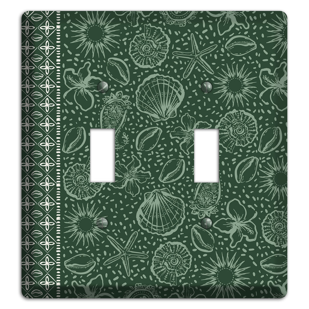 Emerald Tide Reliquary 2 Toggle Wallplate