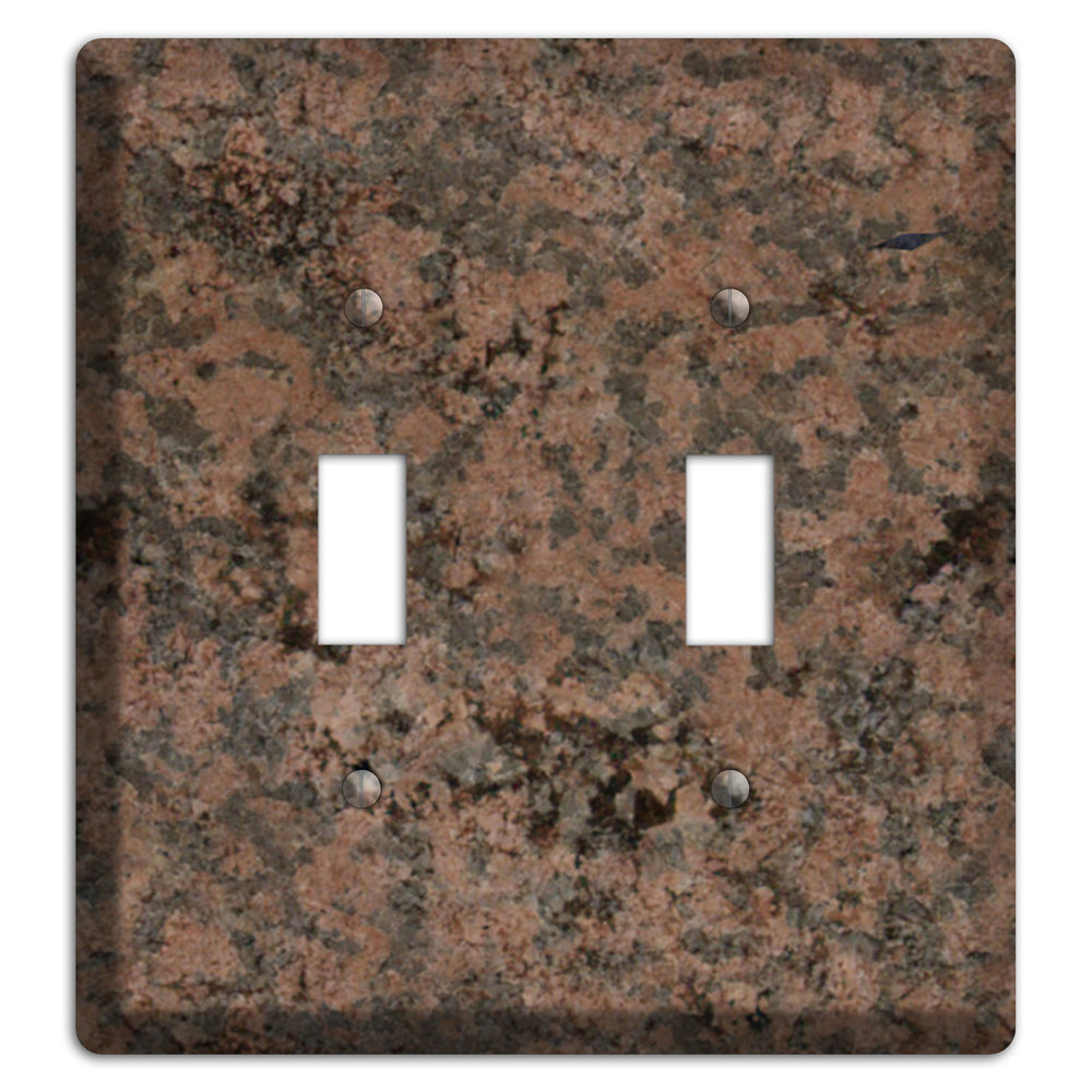 Granite Name: Indian Dakota Granite 2 Toggle Wallplate