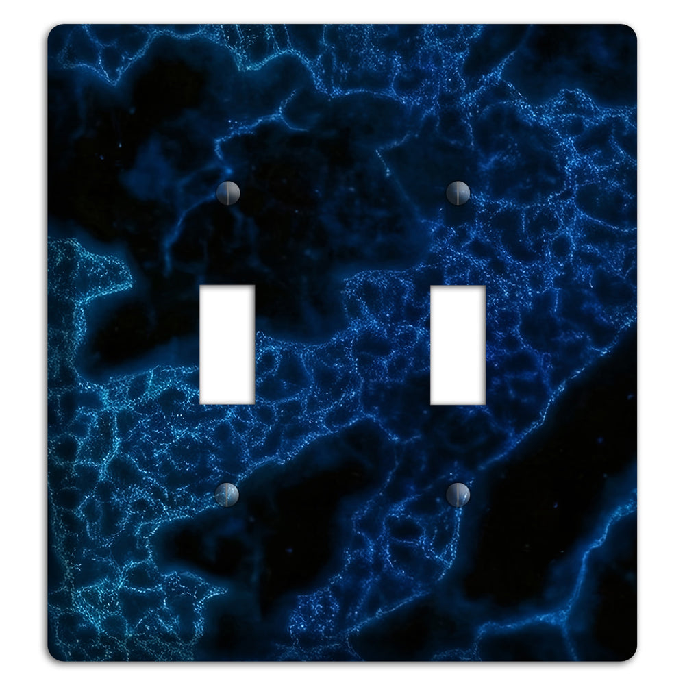 Midnight Marble 2 Toggle Wallplate