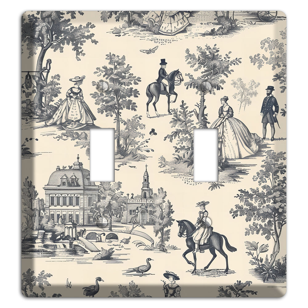 Country Estate Promenade 2 Toggle Wallplate