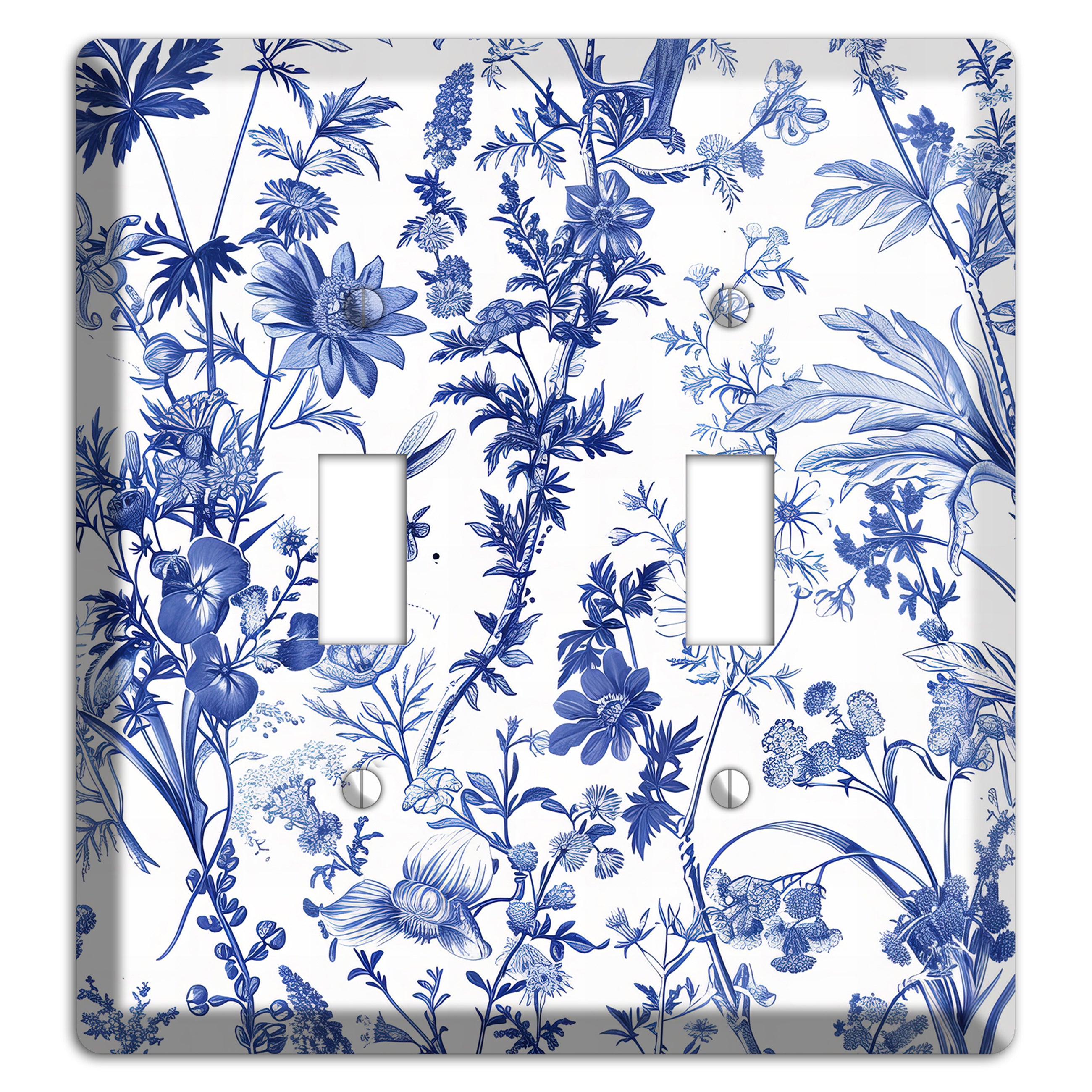 Wildflower Ink Study 2 Toggle Wallplate