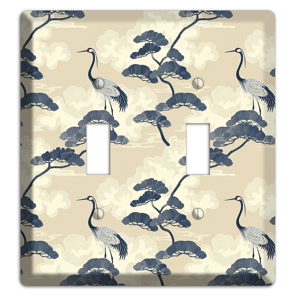 Indigo Pine Serenity 2 Toggle Wallplate
