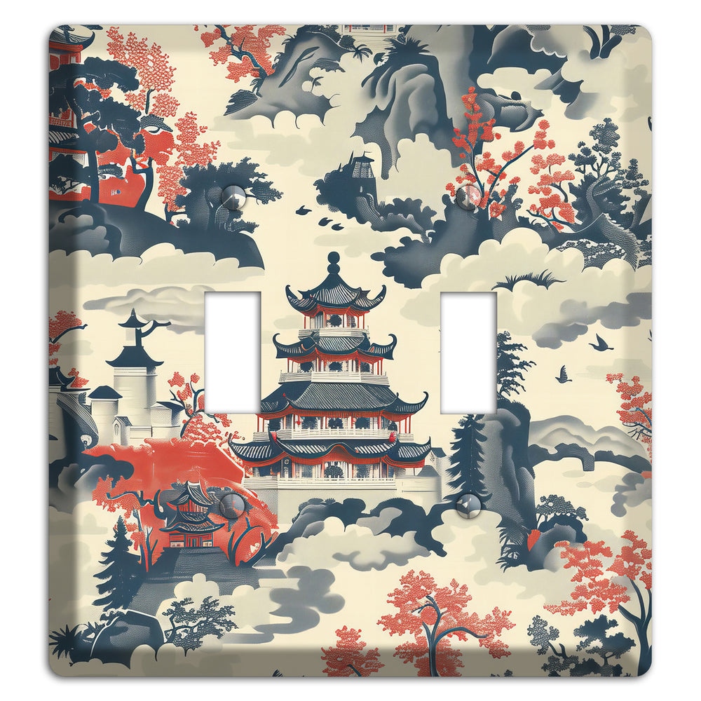 Ink & Ember Pagoda 2 Toggle Wallplate