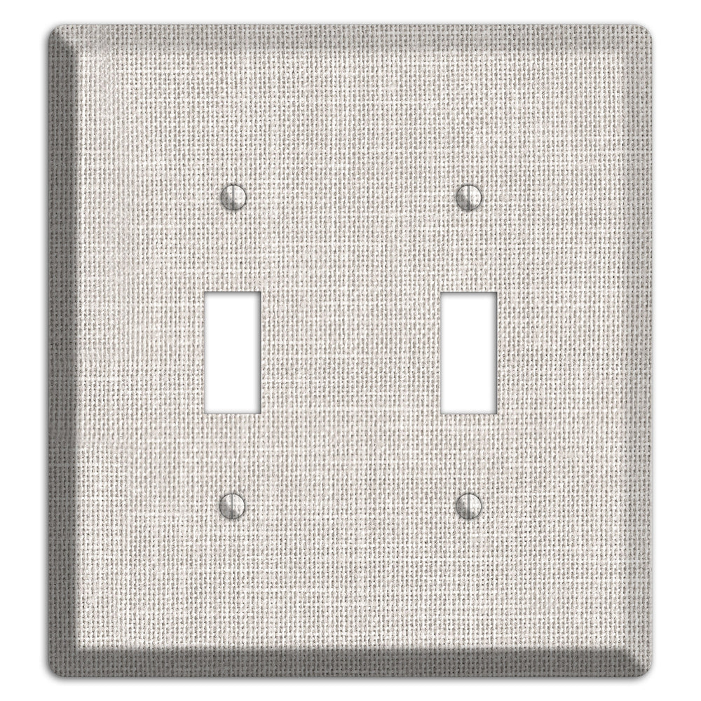 Linen Drift 2 Toggle Wallplate