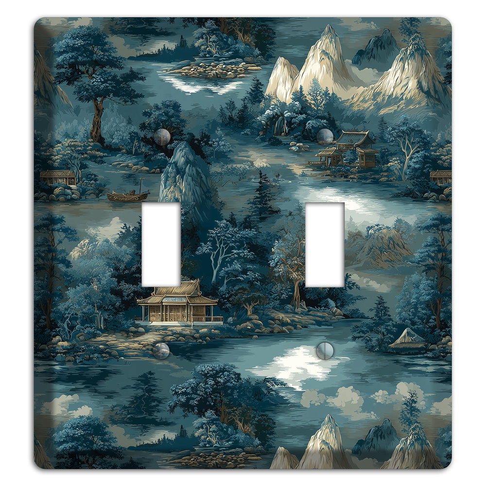 River Mist Refuge 2 Toggle Wallplate