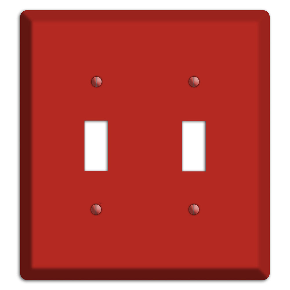 Baxter Paprika 2 Toggle Wallplate
