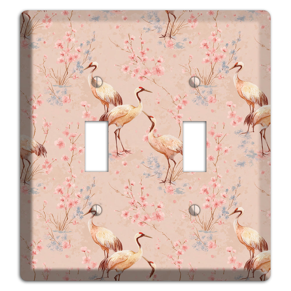 Blush Sakura Passage 2 Toggle Wallplate