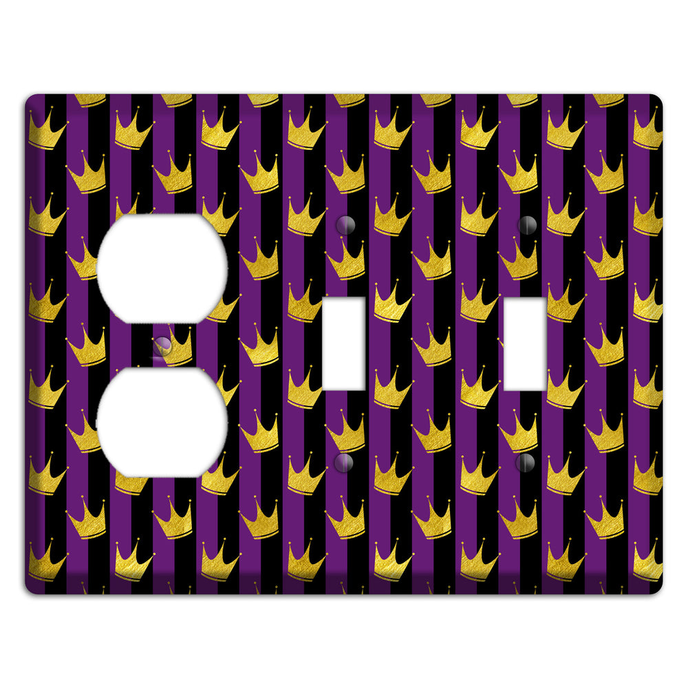 Royal Parade Duplex / 2 Toggle Wallplate