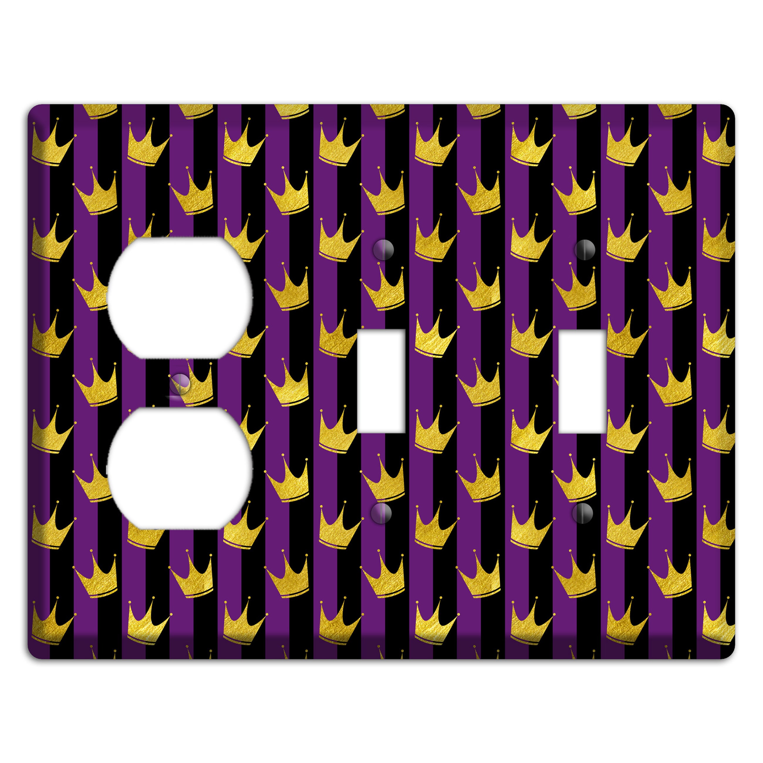 Royal Parade Duplex / 2 Toggle Wallplate