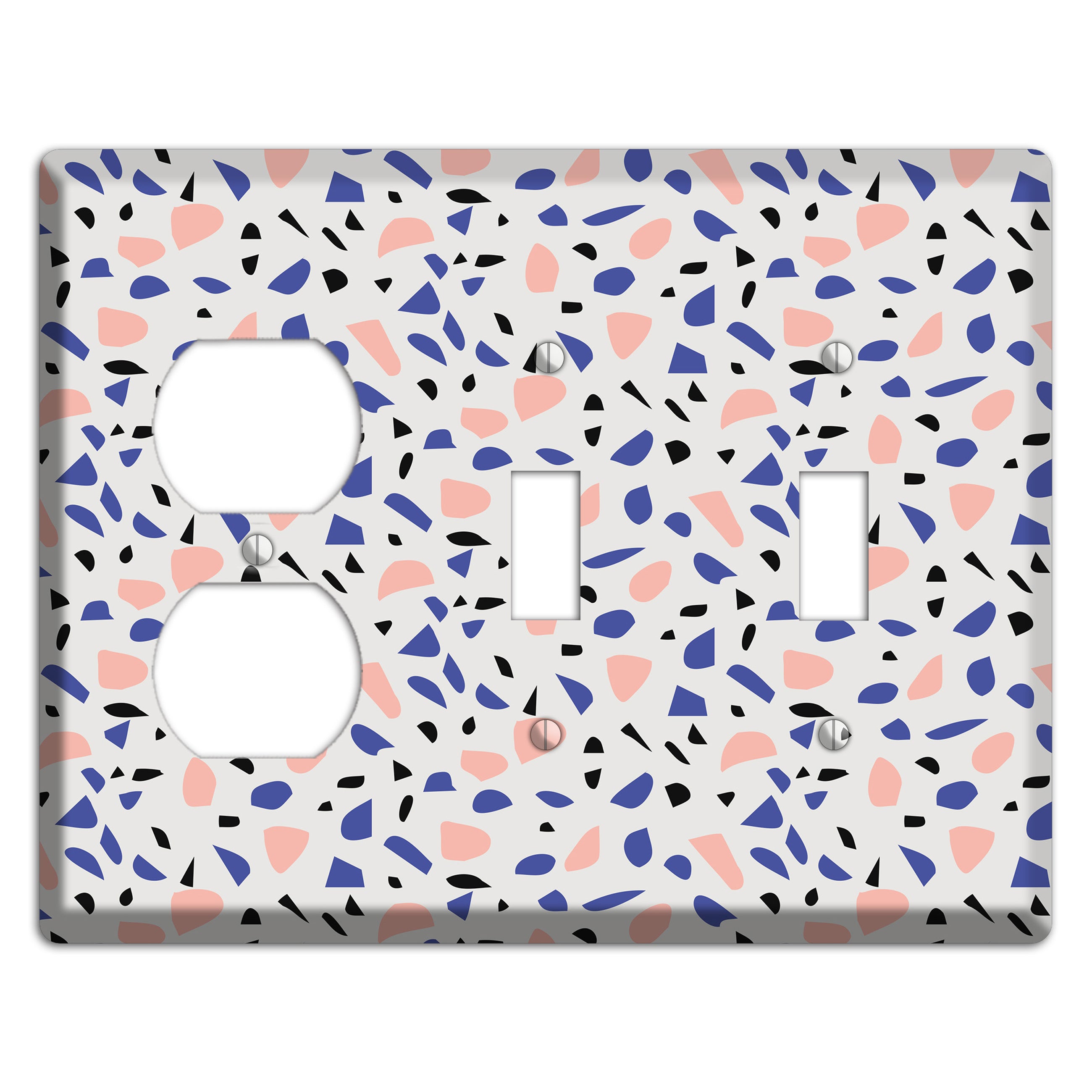 Berry Sprinkle Duplex / 2 Toggle Wallplate