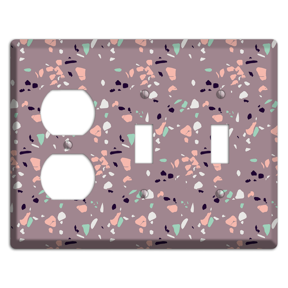 Orchid Dust Duplex / 2 Toggle Wallplate