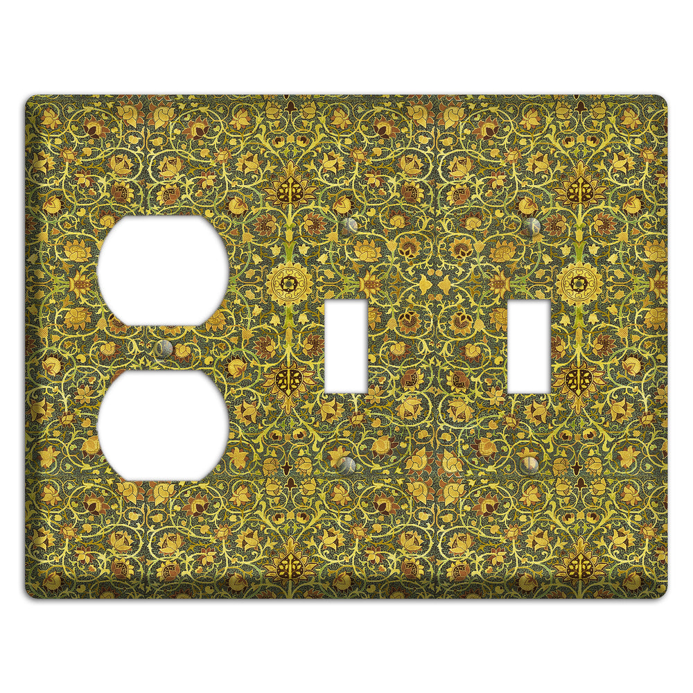 Heirloom Vinework Duplex / 2 Toggle Wallplate
