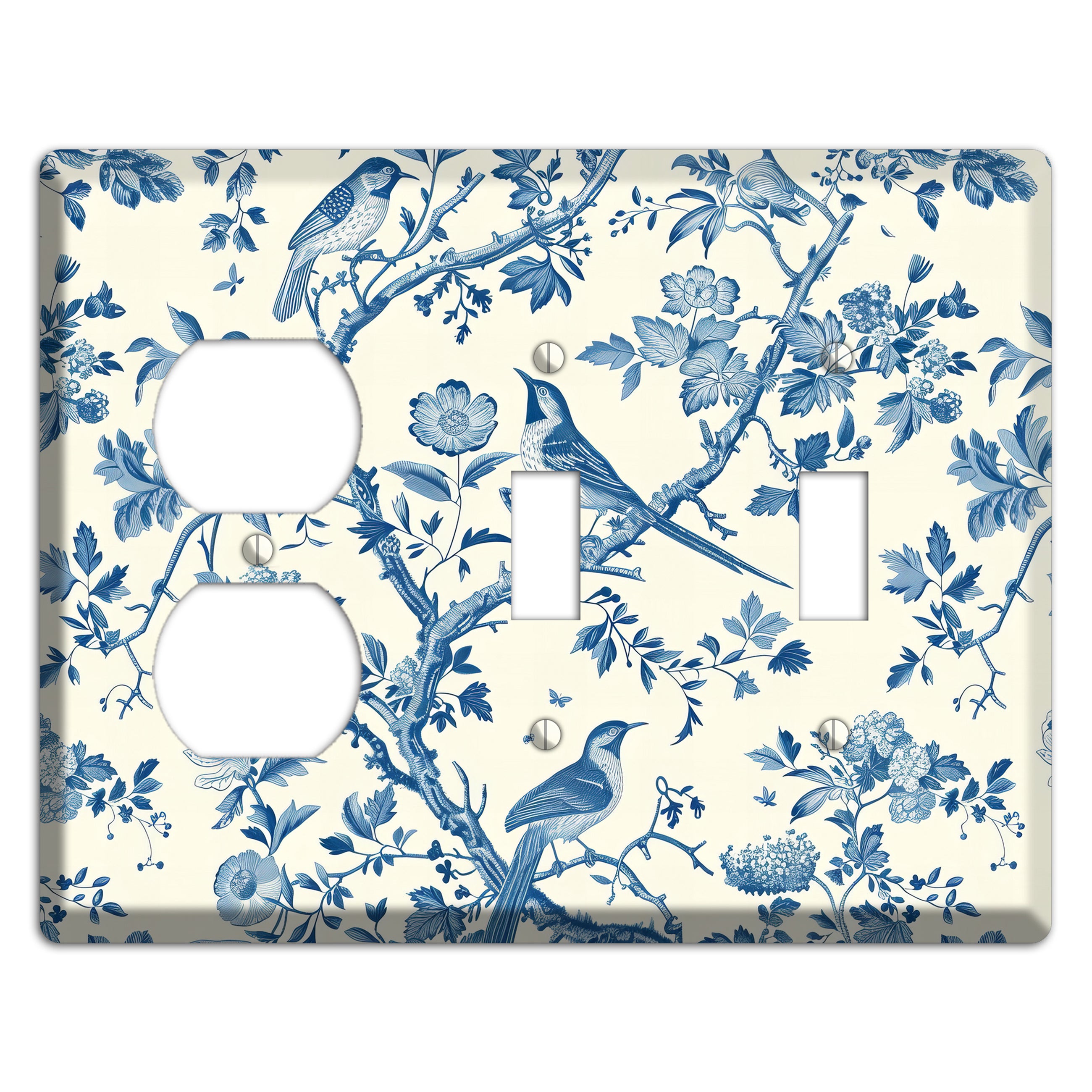 Birdsong & Branch Duplex / 2 Toggle Wallplate
