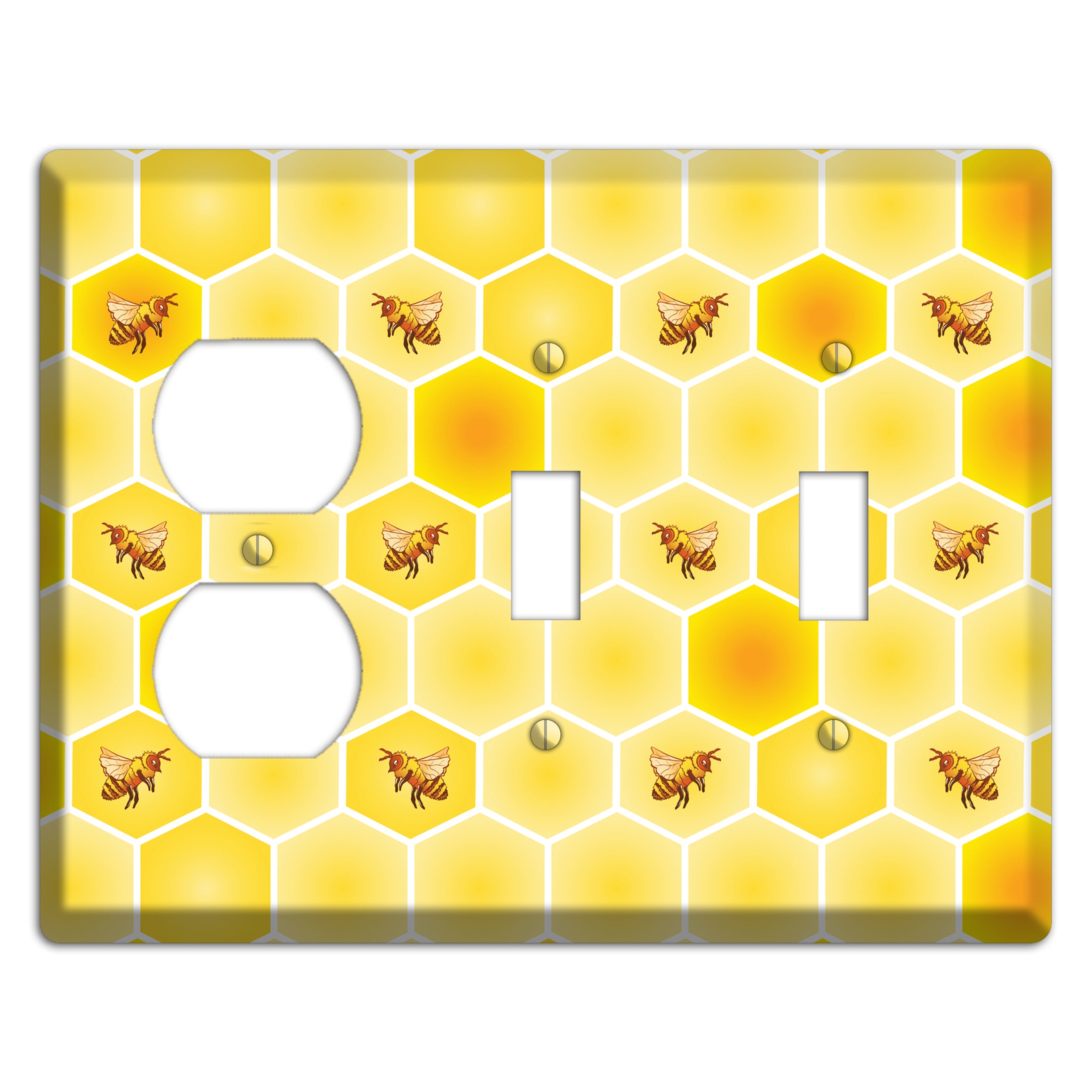 Colony in Formation Duplex / 2 Toggle Wallplate