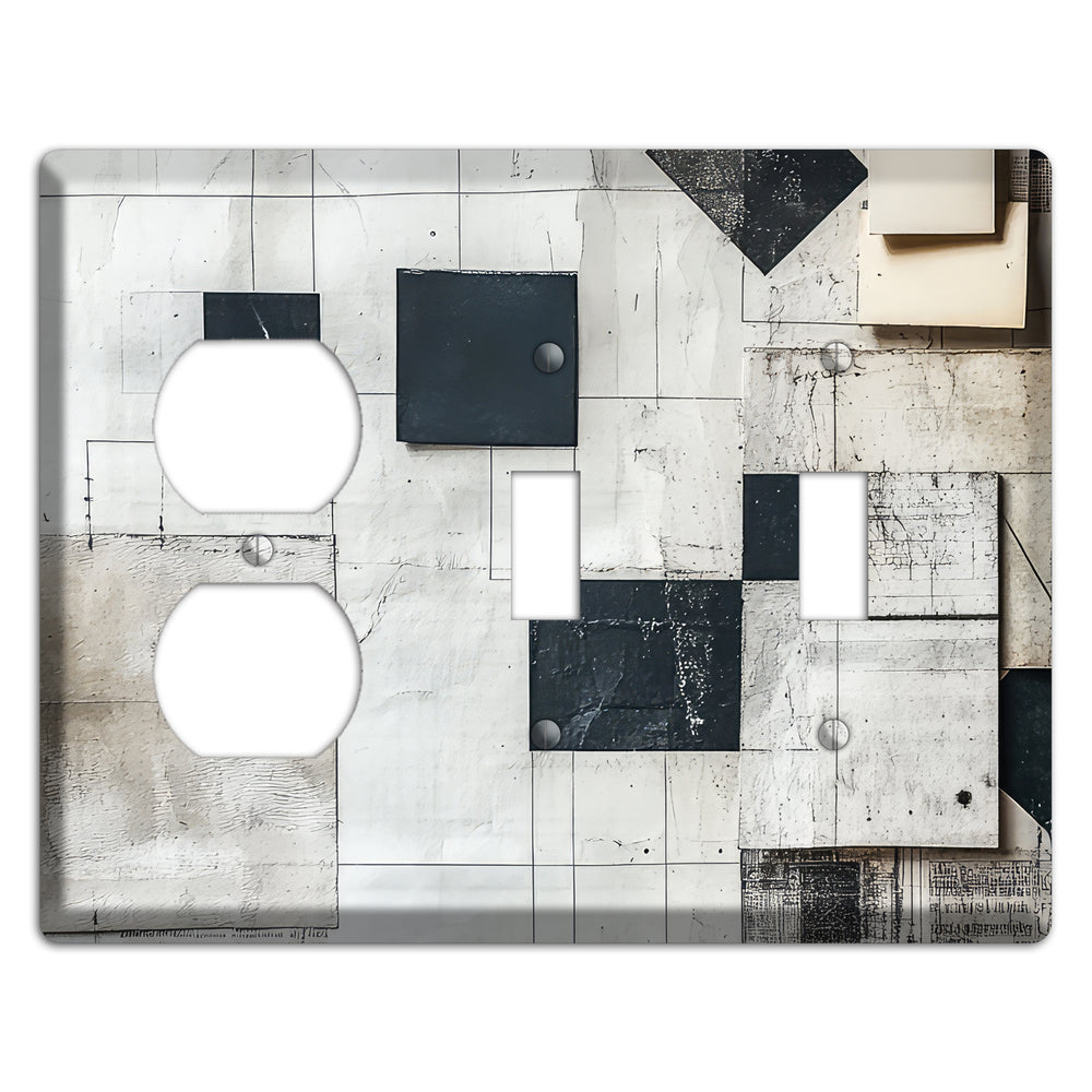 Ledger & Silence Duplex / 2 Toggle Wallplate