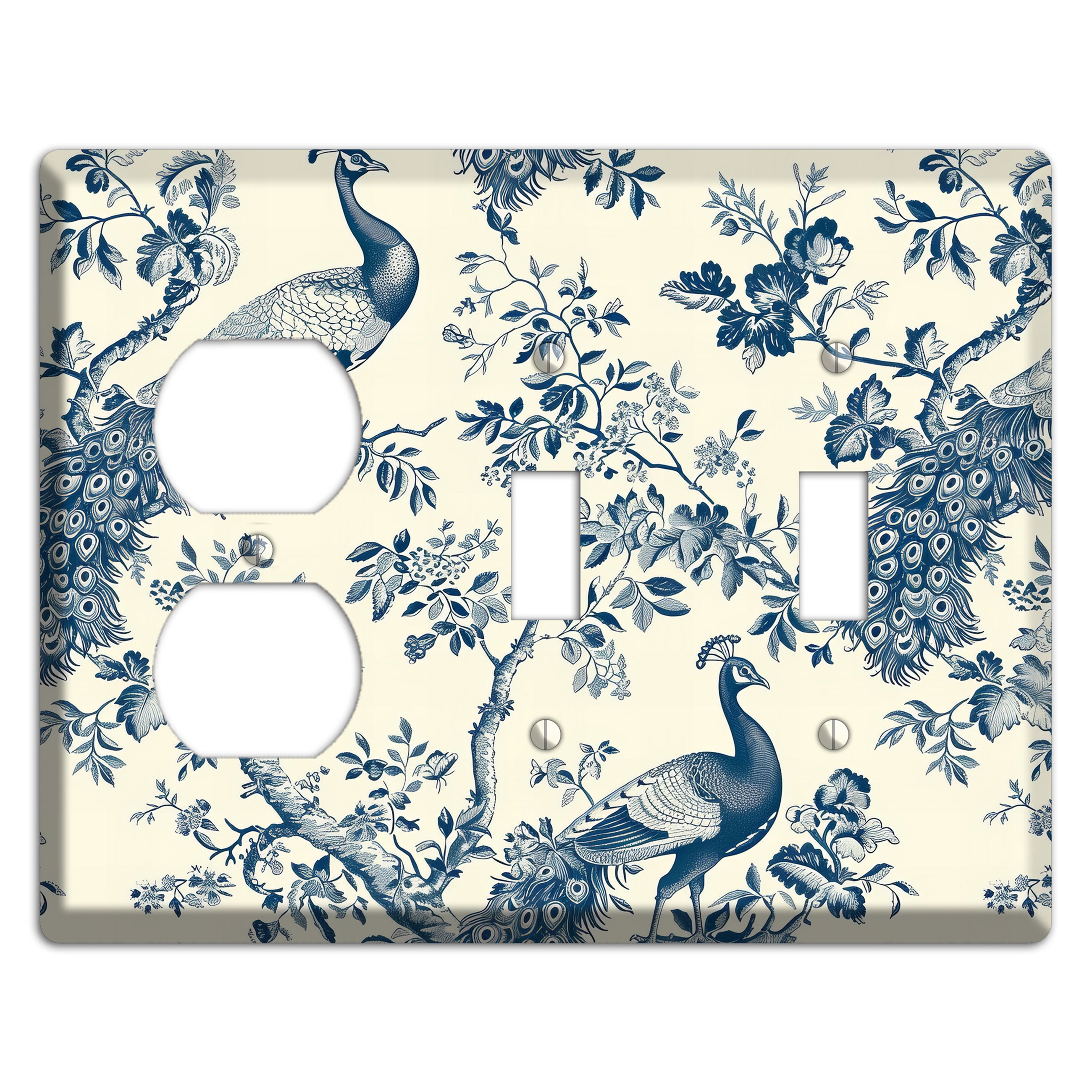 Peacock Court Duplex / 2 Toggle Wallplate